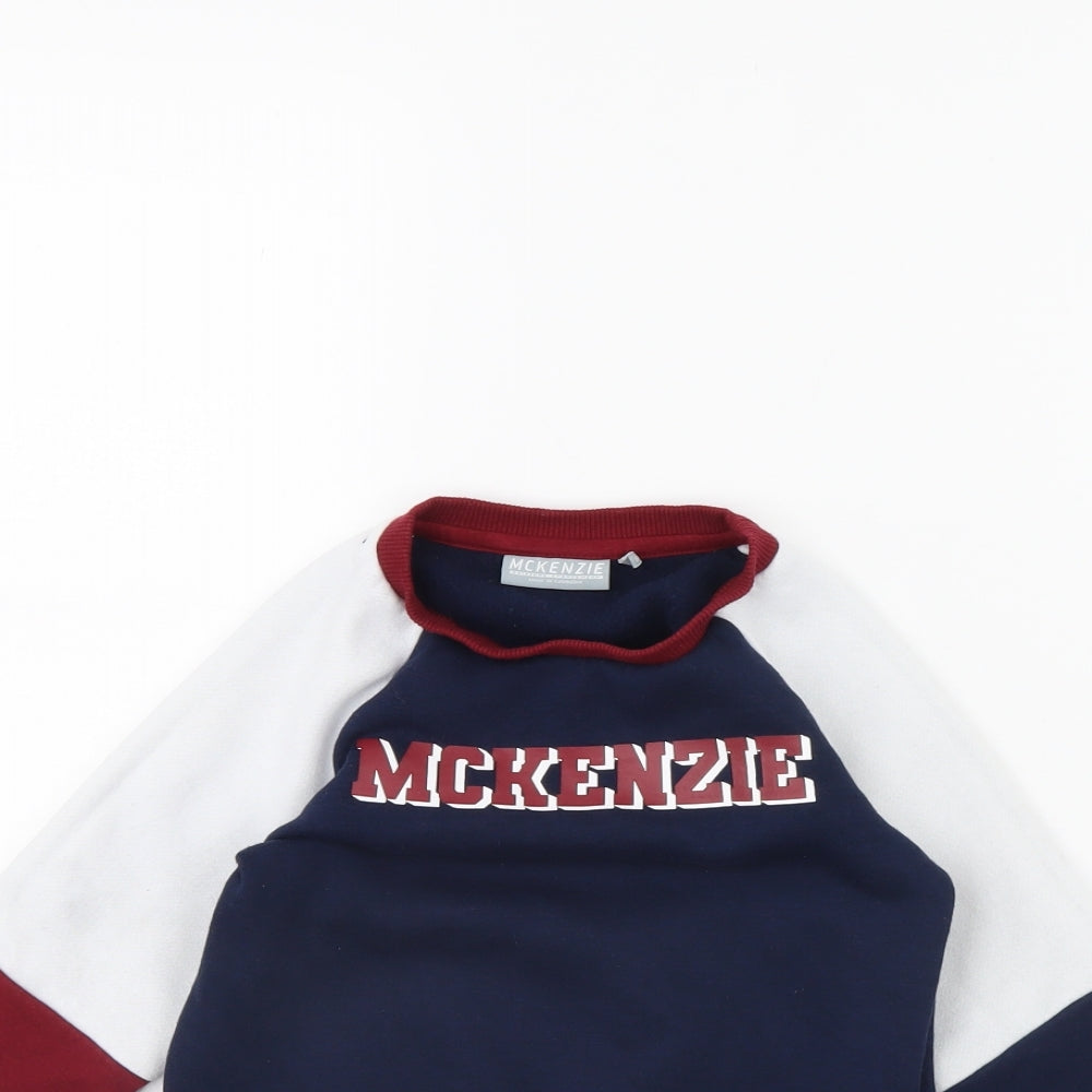 McKenzie Boys Blue   Pullover Jumper Size 6 Years