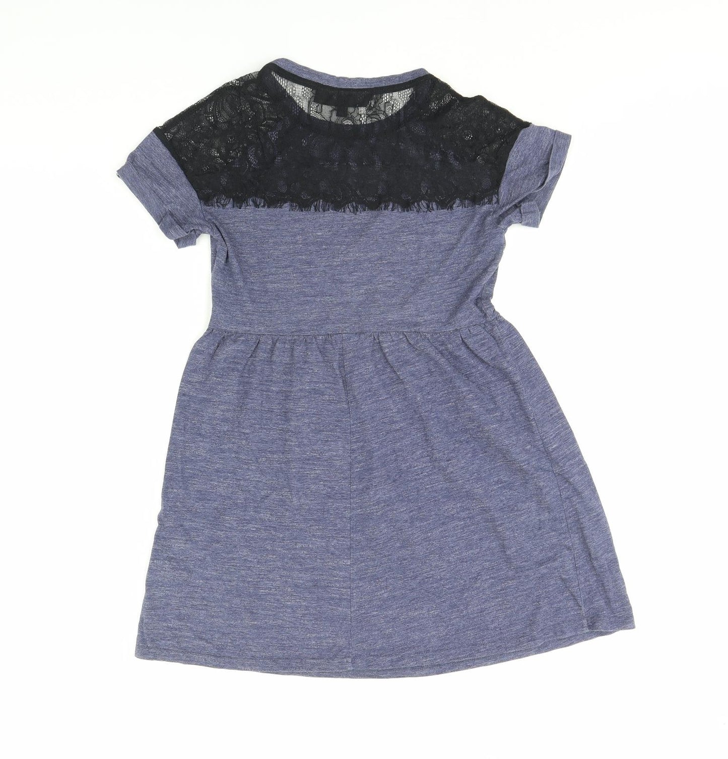 Topshop Womens Blue   Fit & Flare  Size 8