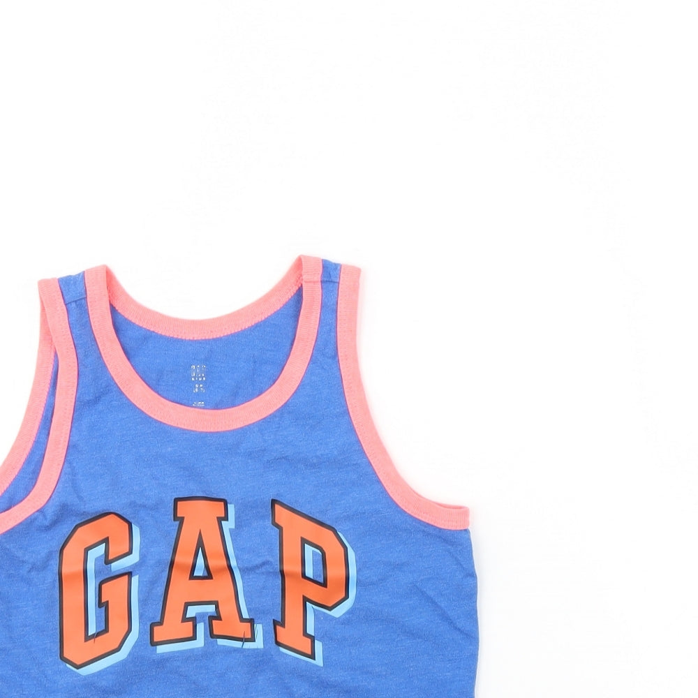 Gap Girls Blue   Basic Tank Size 8 Years
