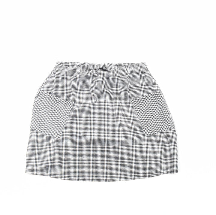 Select Womens Black Plaid  Mini Skirt Size 10