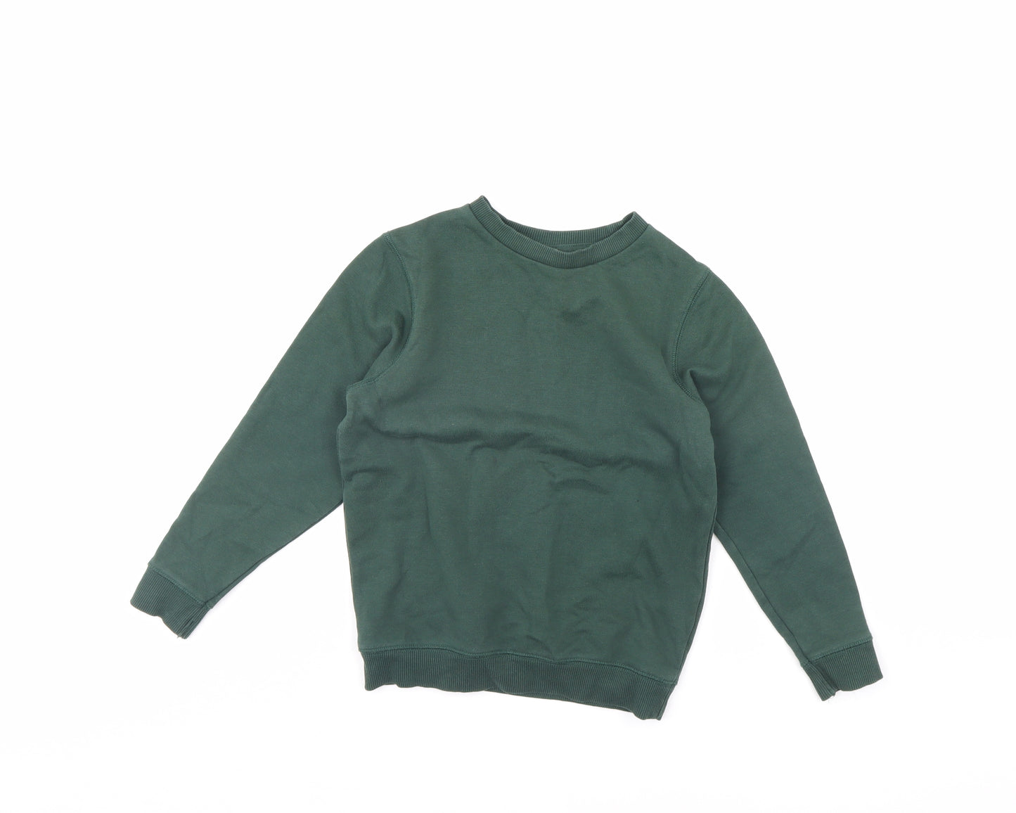 TU Boys Green   Pullover Jumper Size 6 Years  - School