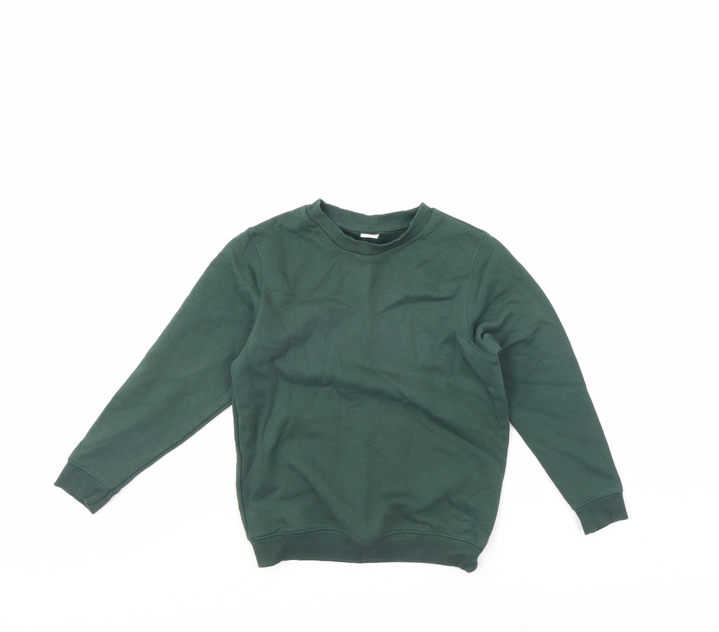 TU Boys Green   Pullover Jumper Size 6 Years  - School
