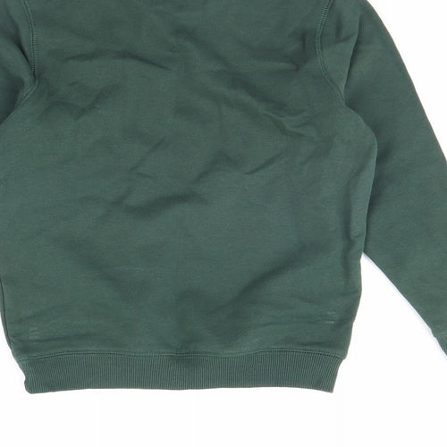 TU Boys Green   Pullover Jumper Size 6 Years  - School