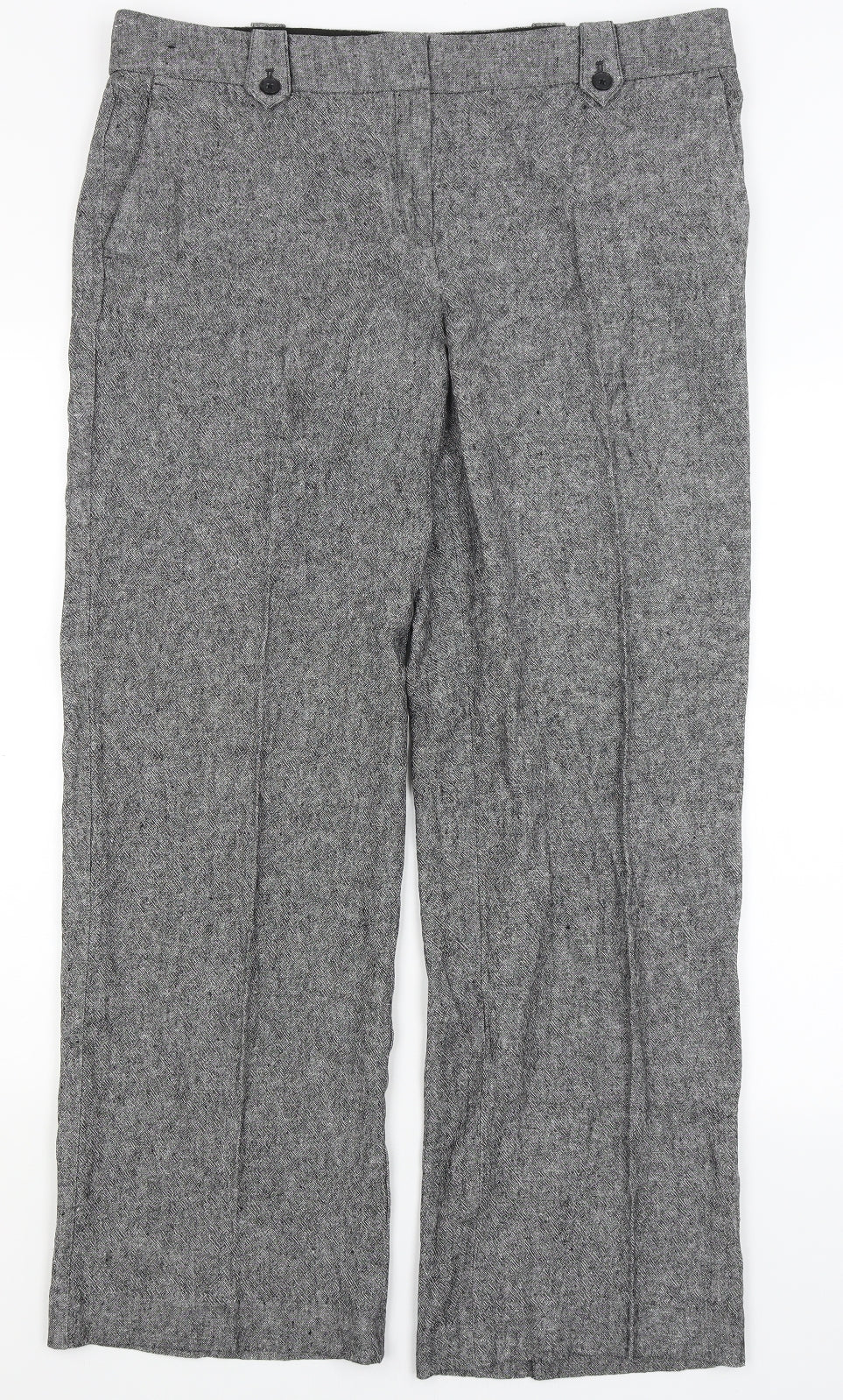 NEXT Womens Grey   Trousers  Size 16 L30 in