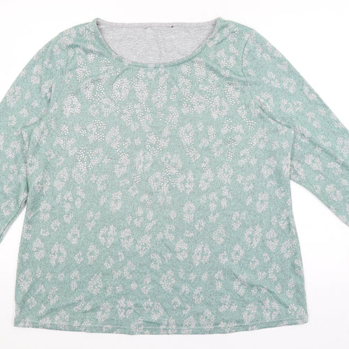 Preworn Womens Green   Pullover Jumper Size 18