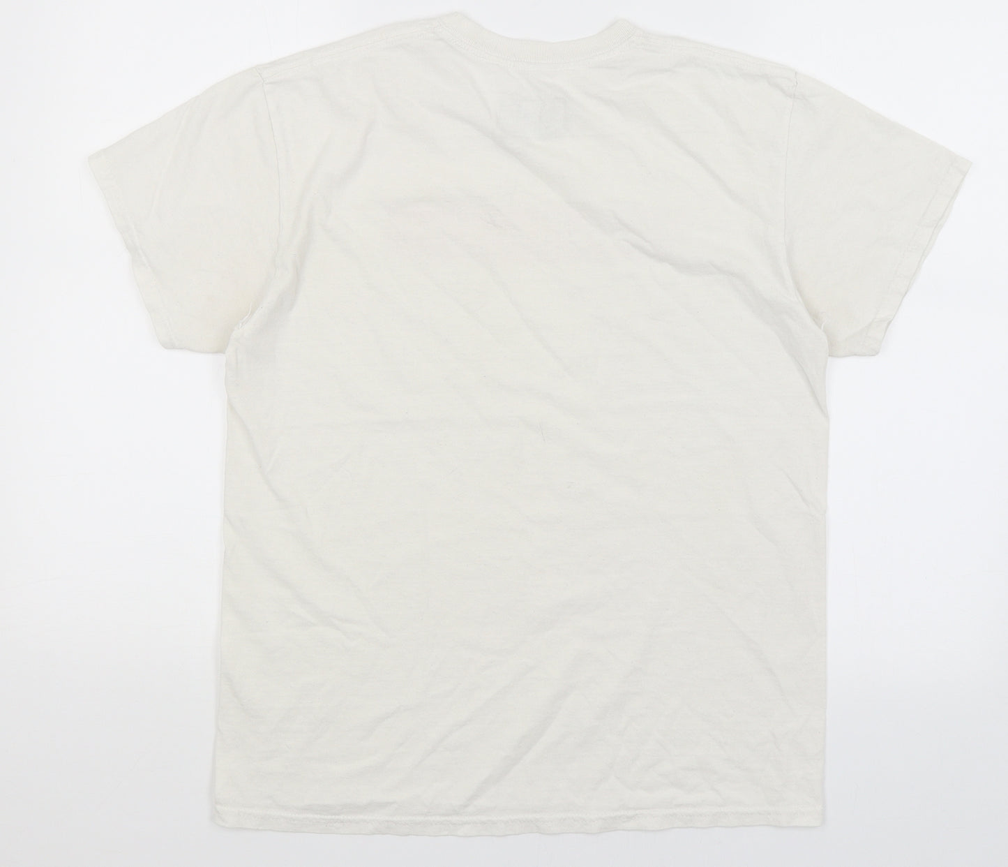 Pretty Little Thing Mens White    T-Shirt Size S