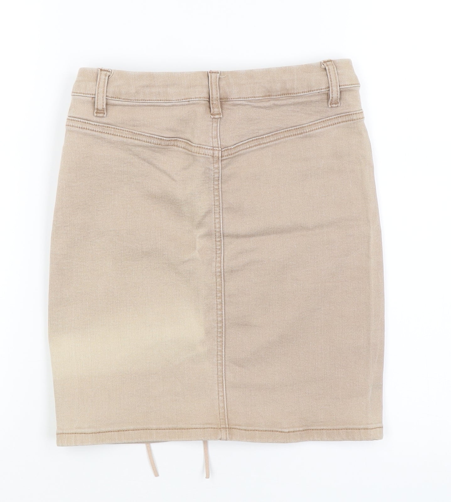Missguided Womens Beige   Mini Skirt Size 6