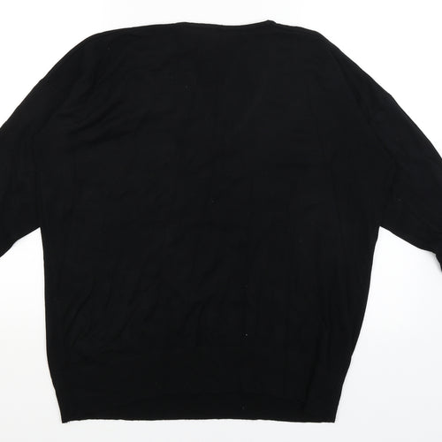Preworn Mens Black   Pullover Jumper Size XL