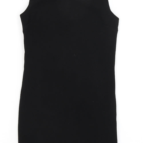 Preworn Womens Black   Tank Dress  Size 8