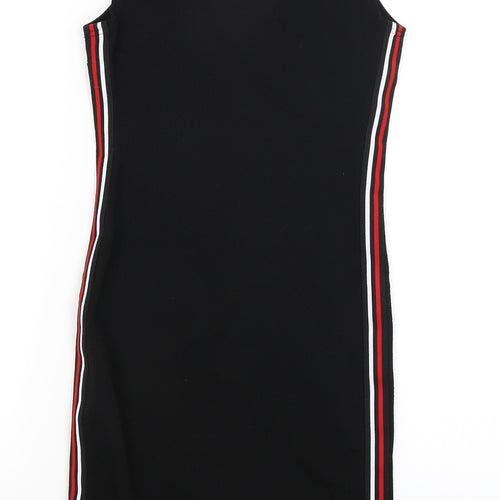 Preworn Womens Black   Tank Dress  Size 8