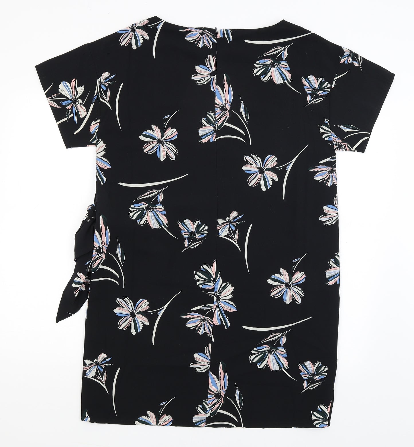 Great Plains Womens Black Floral  Basic Blouse Size M