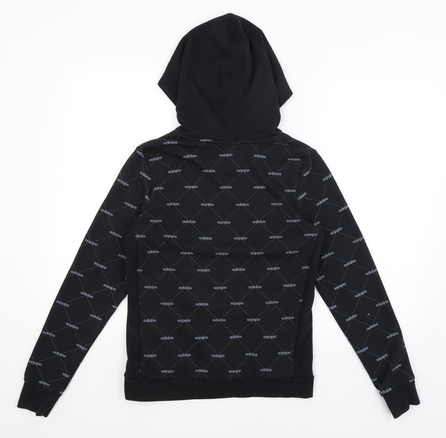 adidas Womens Black   Pullover Hoodie Size 10