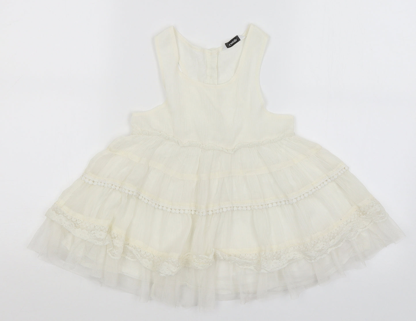 George Girls White   Basic Blouse Size 8-9 Years