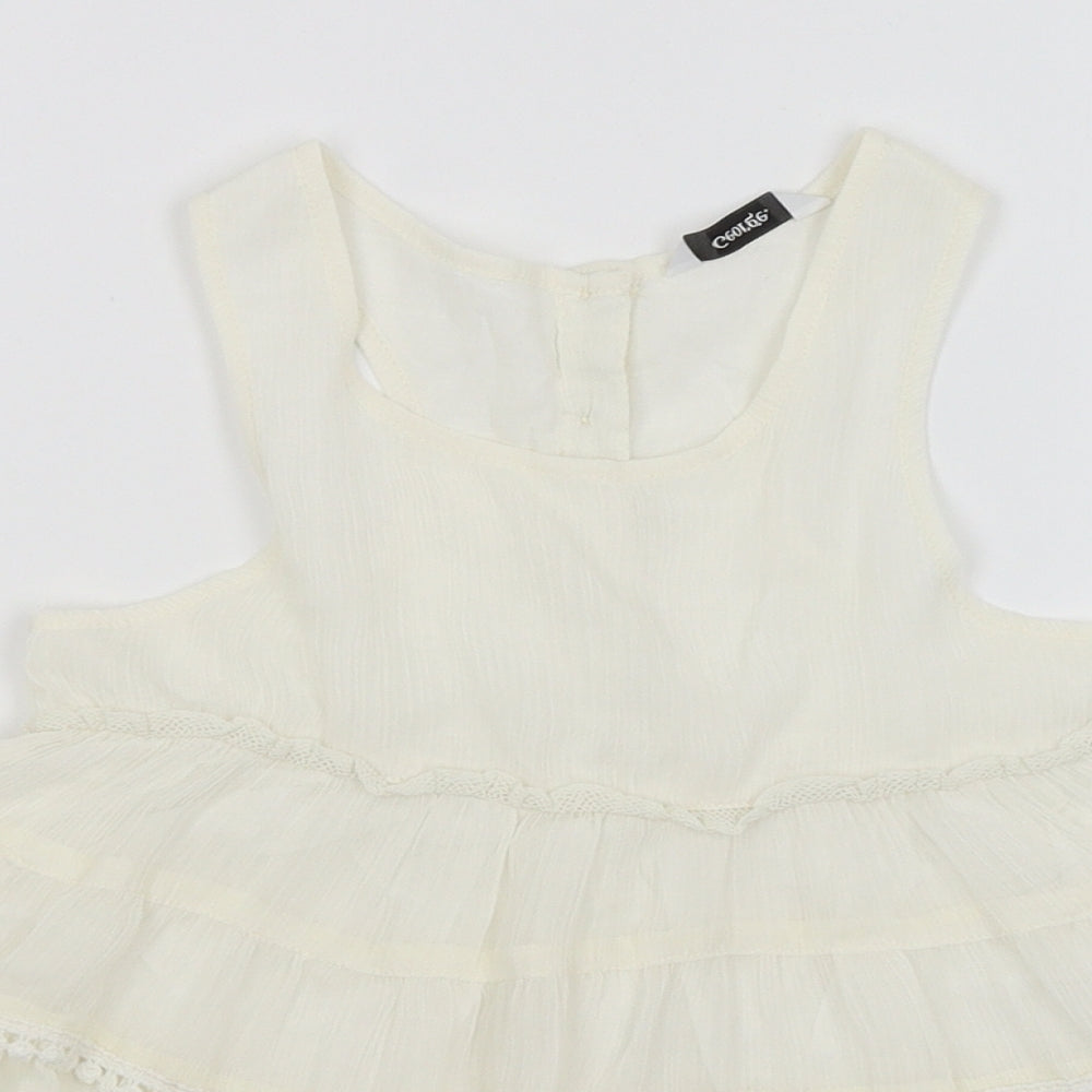 George Girls White   Basic Blouse Size 8-9 Years
