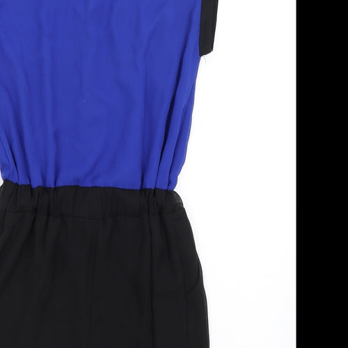 Candy Couture Girls Blue   Romper One-Piece Size 12-13 Years