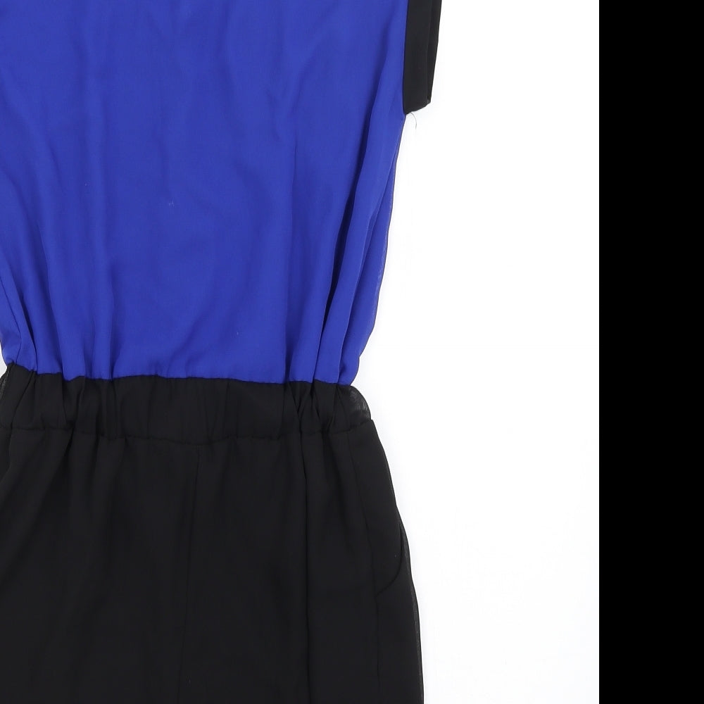 Candy Couture Girls Blue   Romper One-Piece Size 12-13 Years