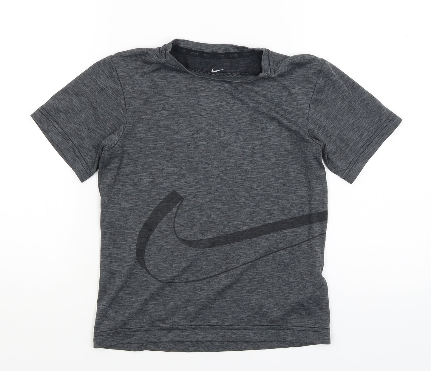 Nike Boys Grey   Basic T-Shirt Size 8-9 Years