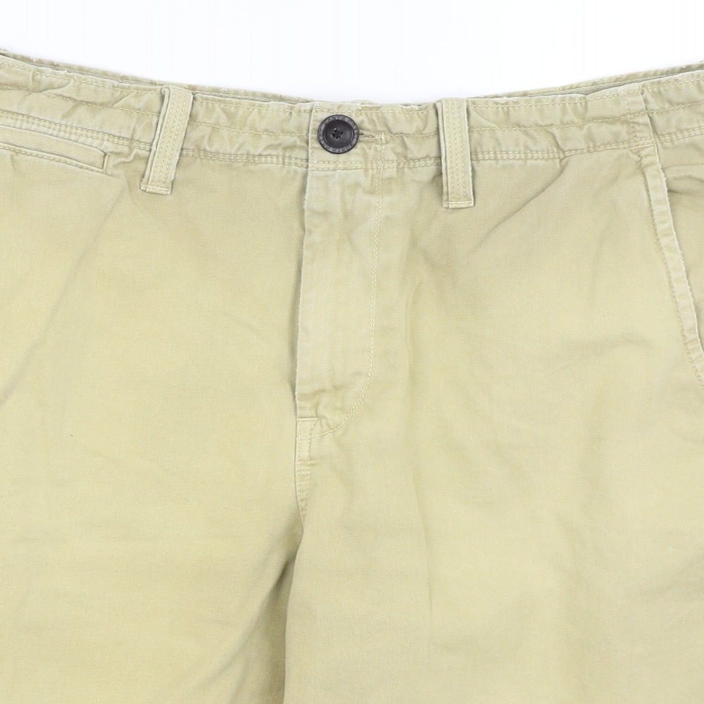 North Coast Mens Beige   Chino Shorts Size 36 in