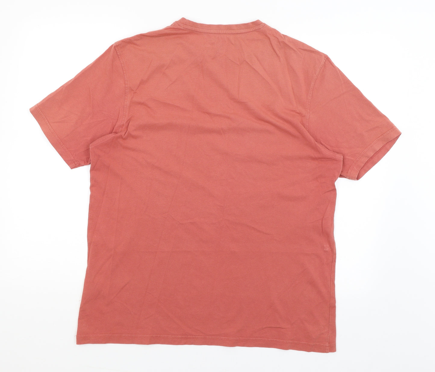 M&S Mens Red    T-Shirt Size M