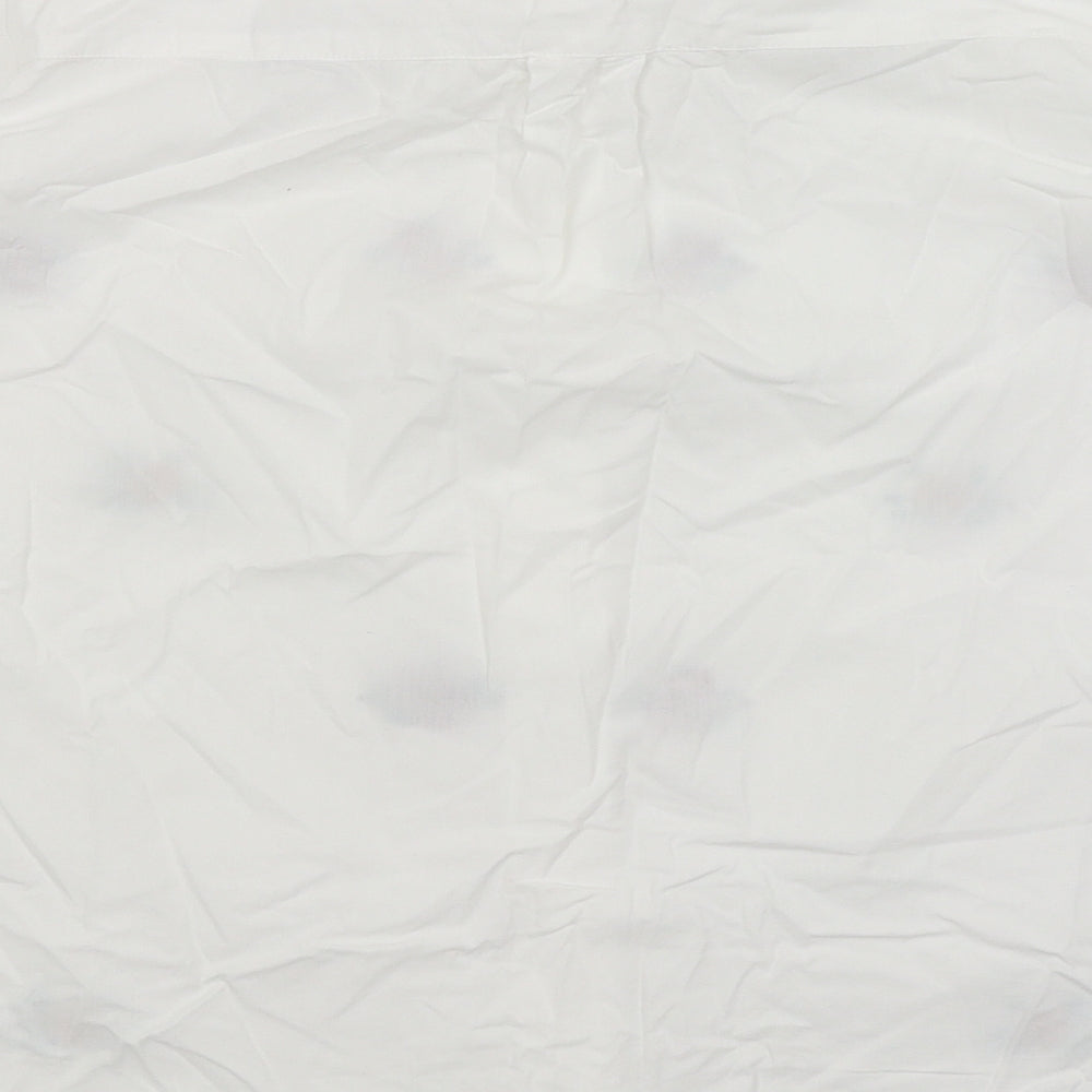 TU Womens White   Basic Button-Up Size 16