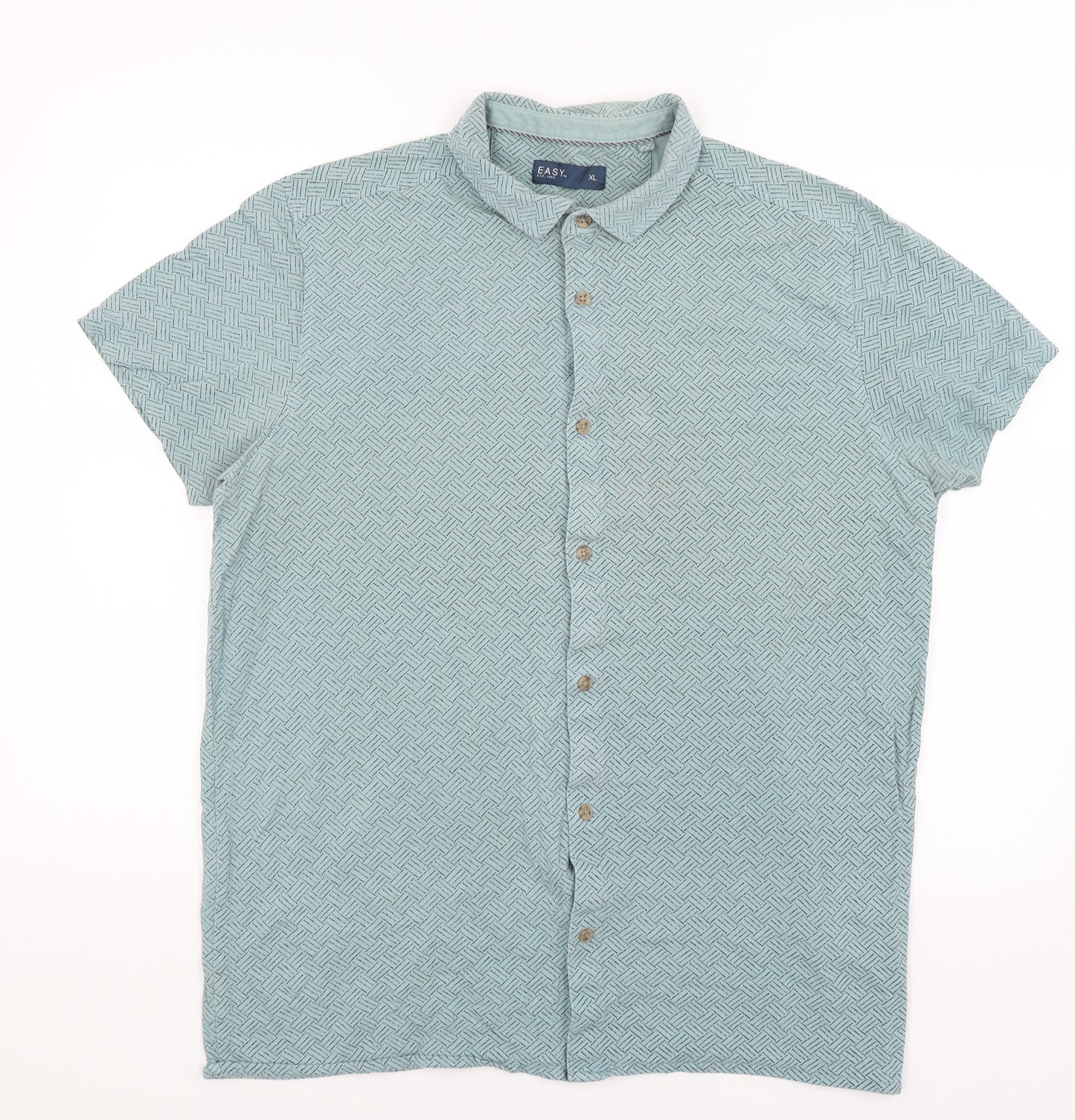 Easy Mens Blue    Polo Size XL
