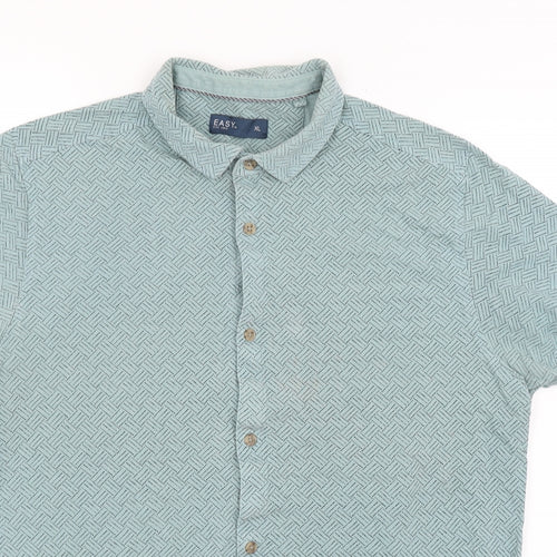 Easy Mens Blue    Polo Size XL