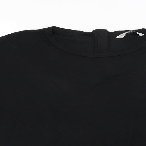 F&F Womens Black   Basic T-Shirt Size 14
