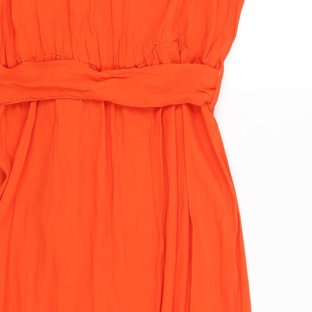 New Look Womens Orange   Slip Dress  Size 16
