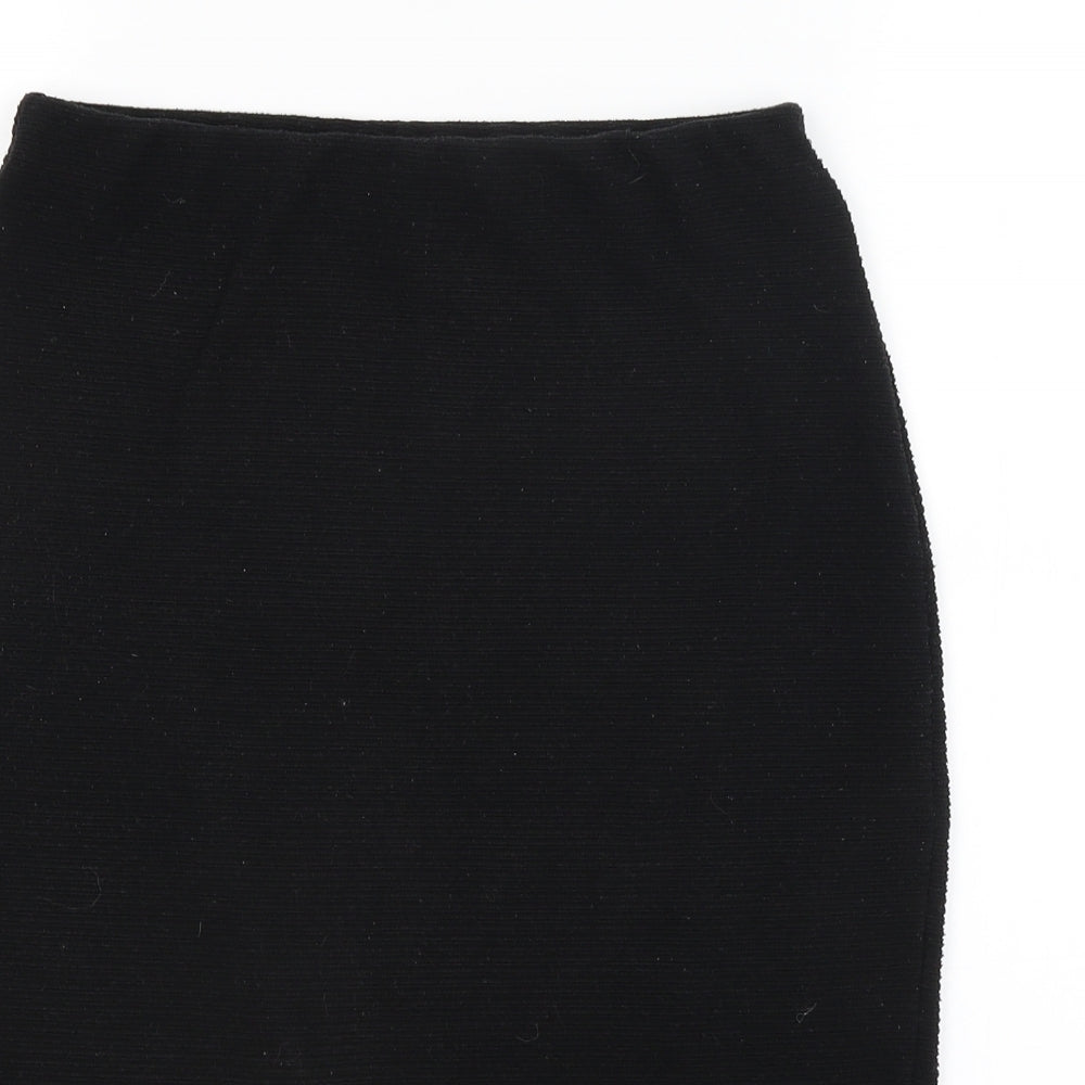 New Look Womens Black   Straight & Pencil Skirt Size 8