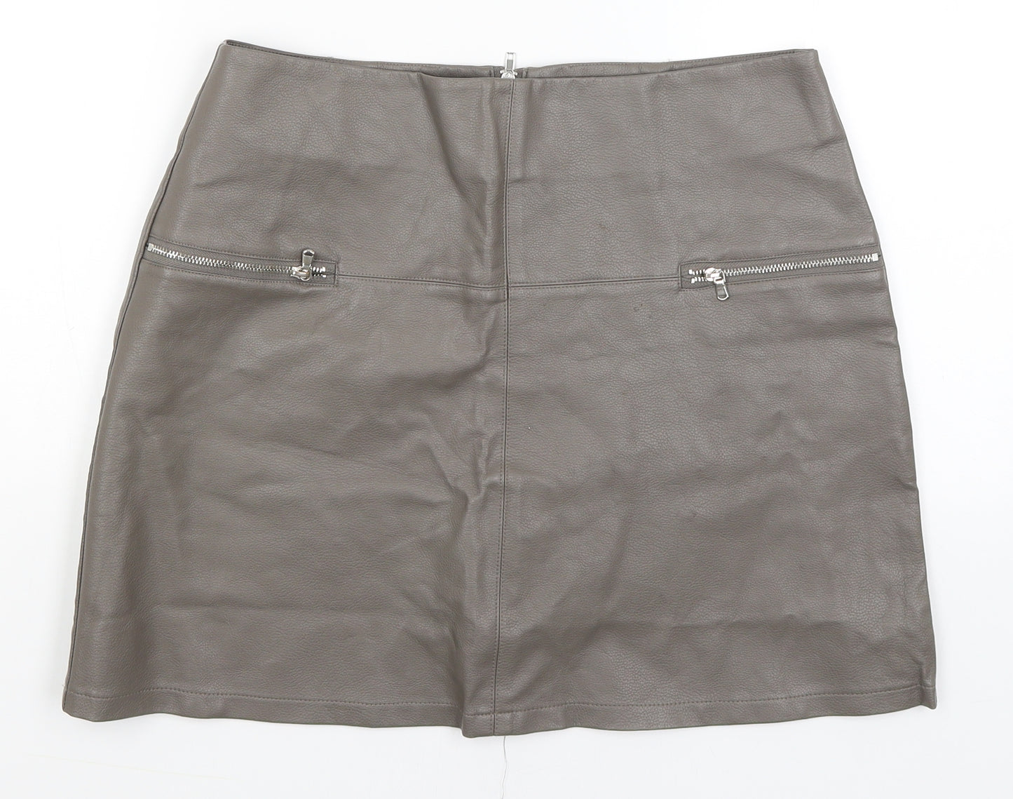 Atmosphere Womens Grey   Mini Skirt Size 14