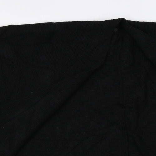 Preworn Womens Black   Jacket Coatigan One Size