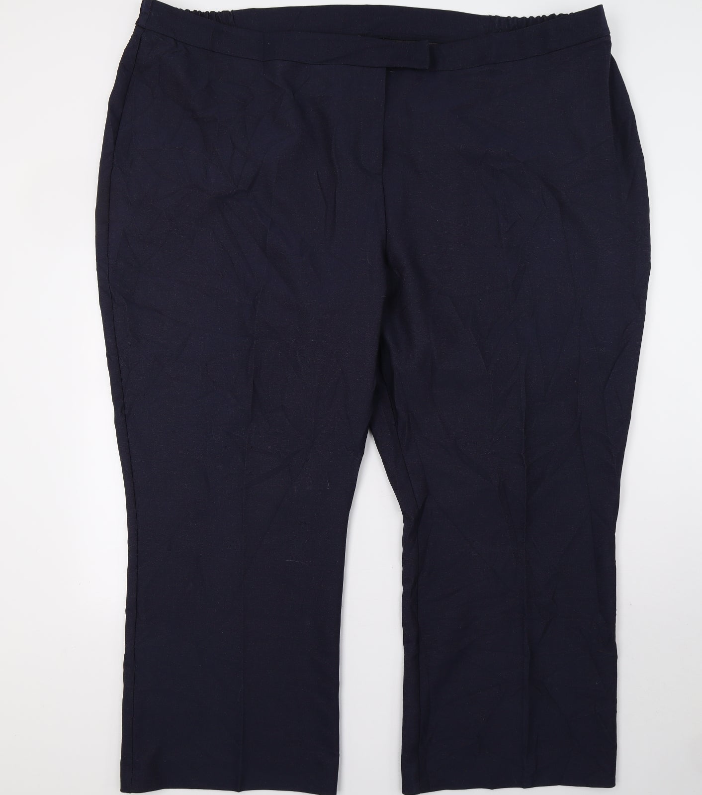 Agenda Womens Blue   Trousers  Size 52 in L29 in