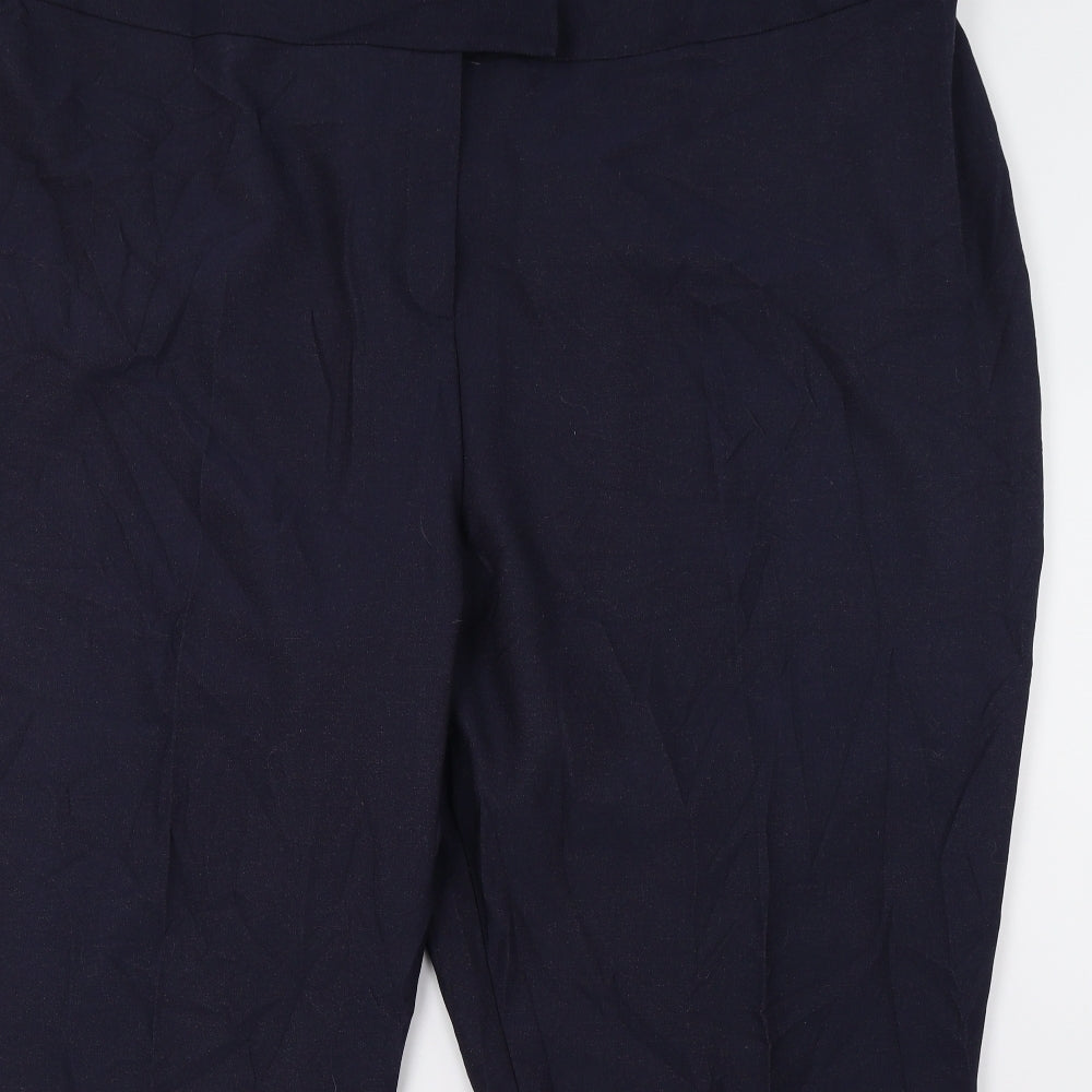 Agenda Womens Blue   Trousers  Size 52 in L29 in