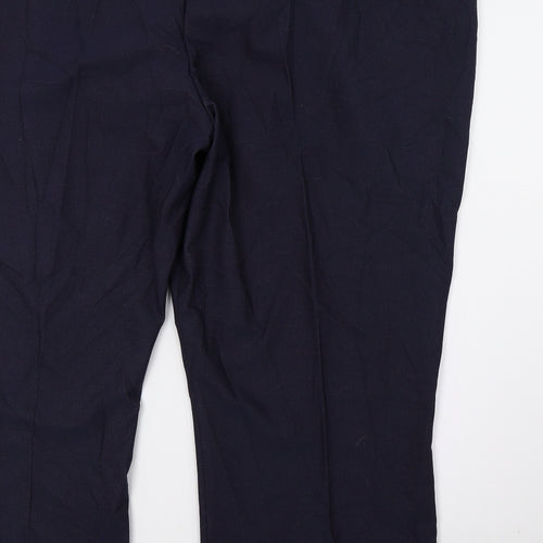 Agenda Womens Blue   Trousers  Size 52 in L29 in