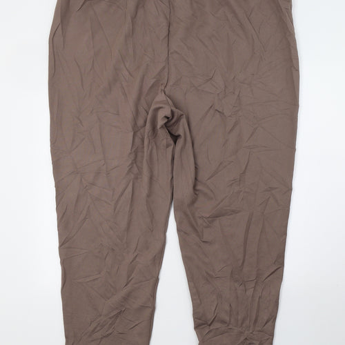 Slimma Womens Brown   Trousers  Size 30 L27 in