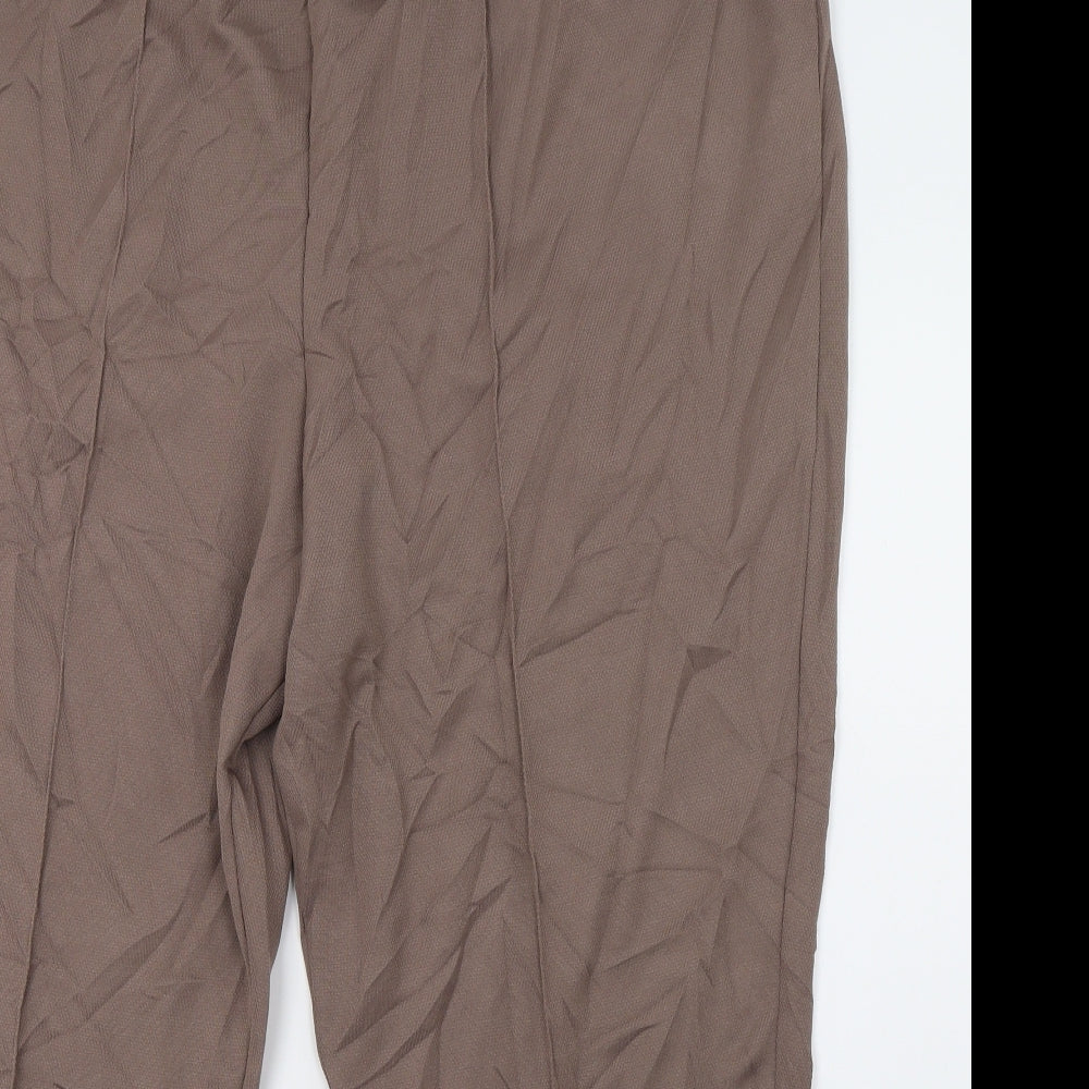 Slimma Womens Brown   Trousers  Size 30 L27 in