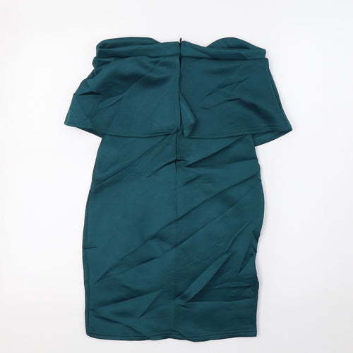 Missguided Womens Green   A-Line  Size 6