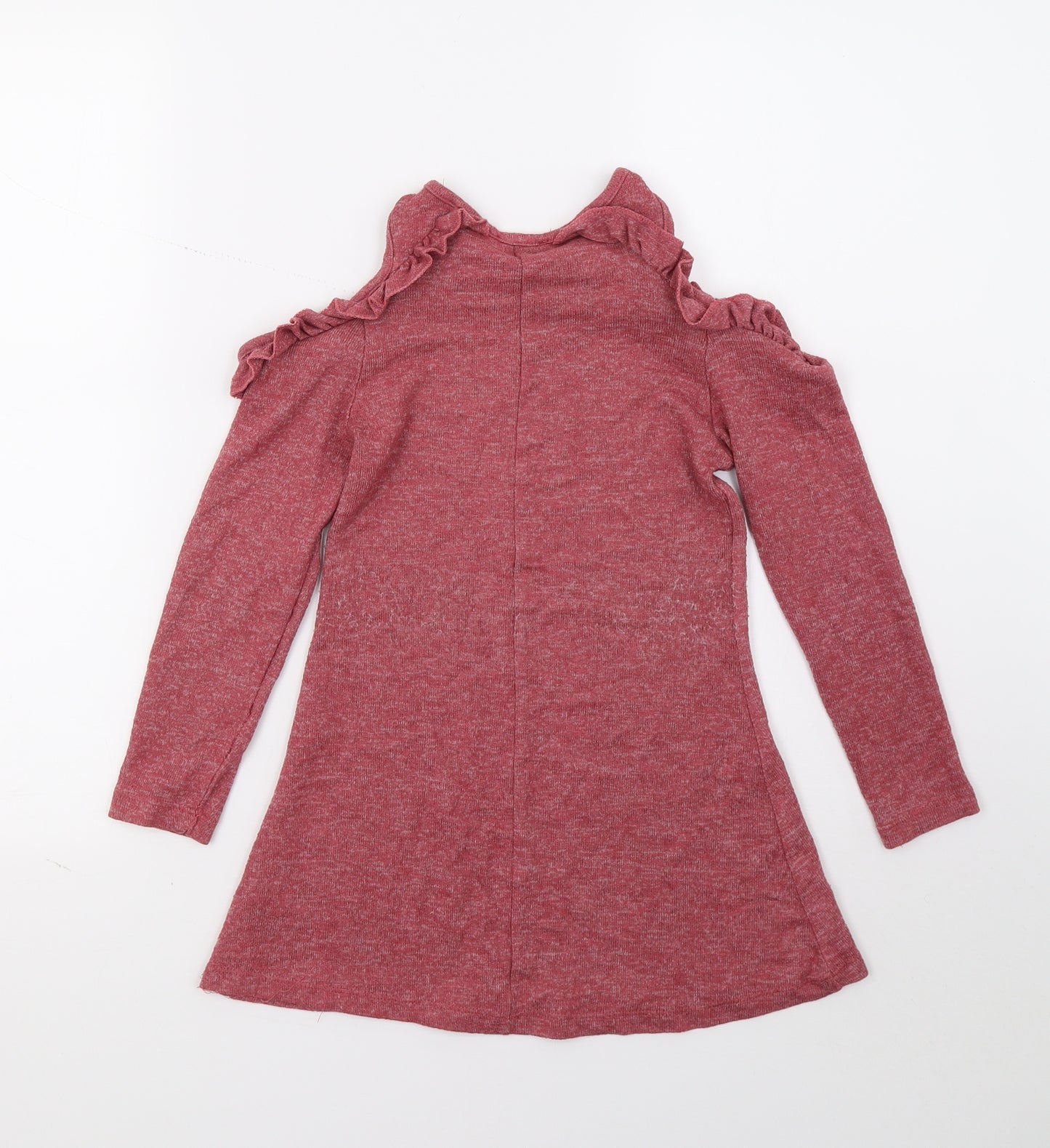 Primark Girls Red   Basic T-Shirt Size 7-8 Years