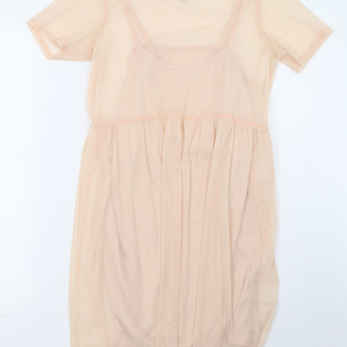 Newlook Womens Beige   A-Line  Size 10