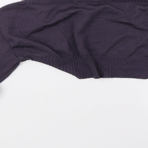 XO Girls Purple   Shrug Jumper Size 8 Years