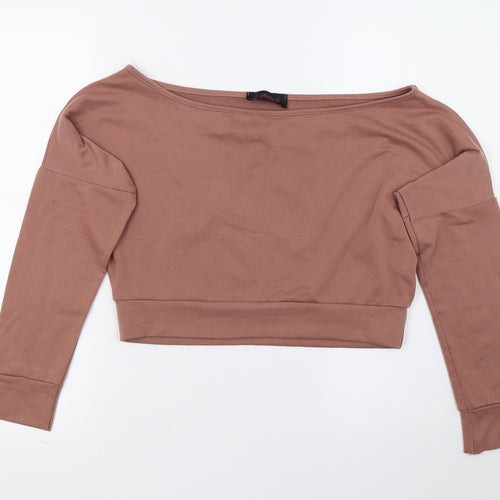 Prague Womens Pink   Pullover Jumper Size 8