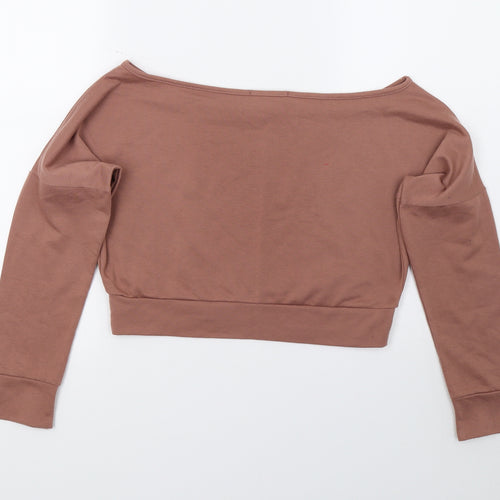 Prague Womens Pink   Pullover Jumper Size 8