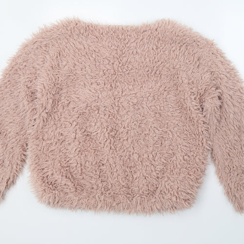 F&F Womens Pink   Pullover Jumper Size S