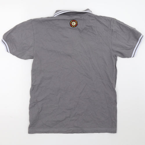 Party poker Mens Grey    Polo Size S