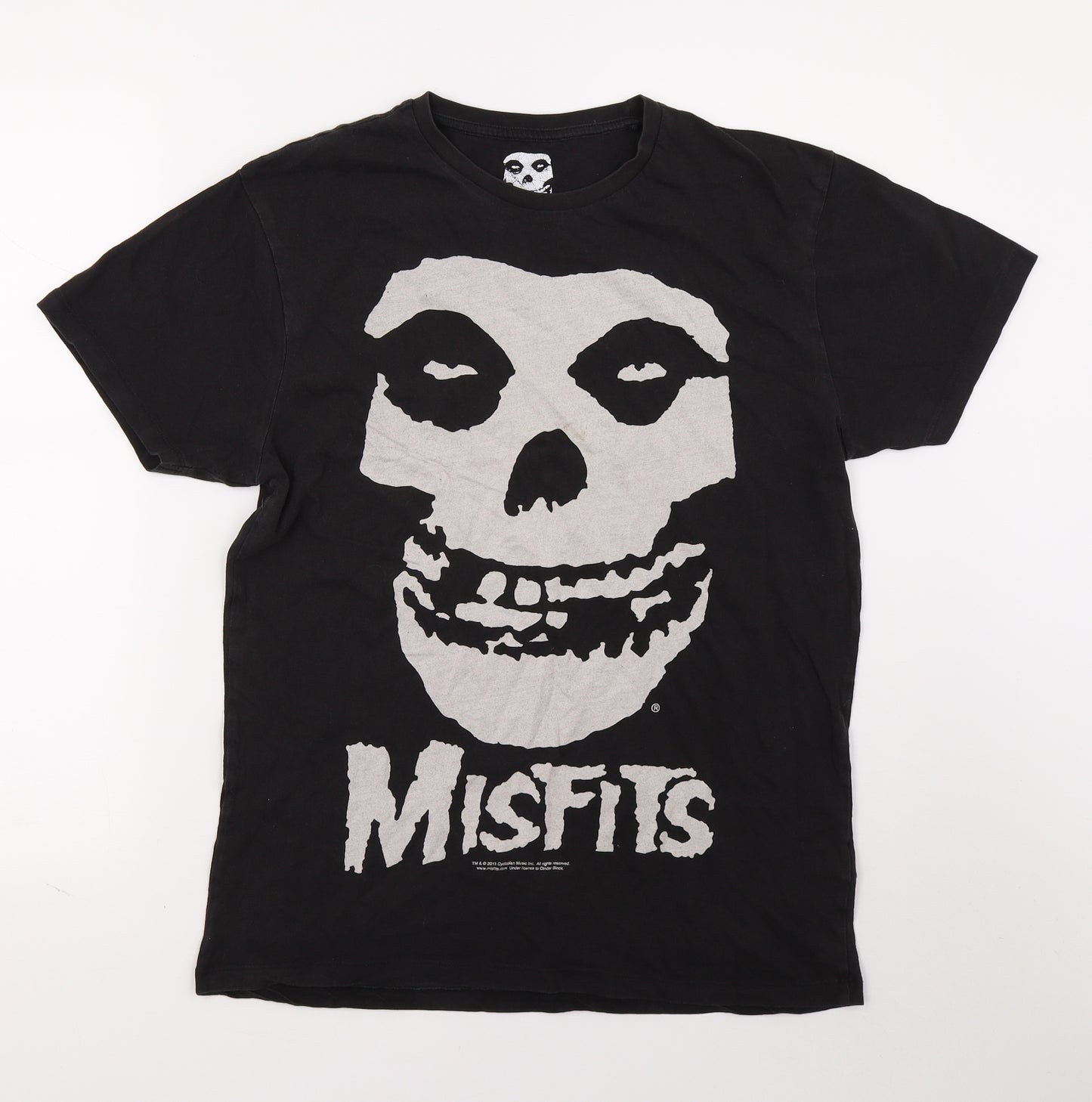 Misfits Mens Black    T-Shirt Size M