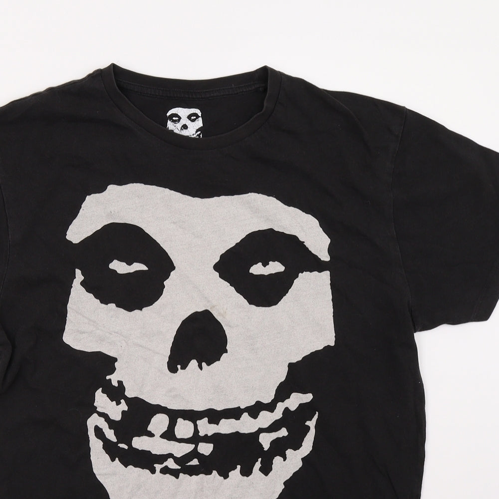 Misfits Mens Black    T-Shirt Size M