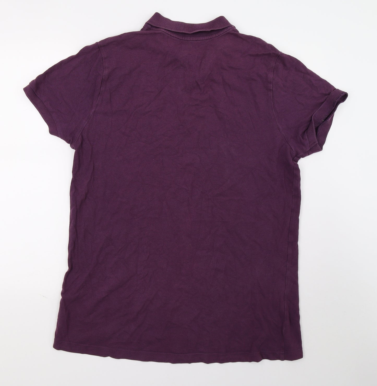 George Mens Purple    Polo Size L