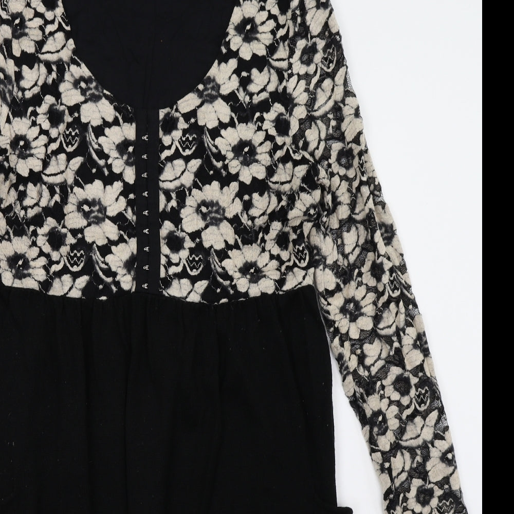 Mint Velvet Womens Black   A-Line  Size 14