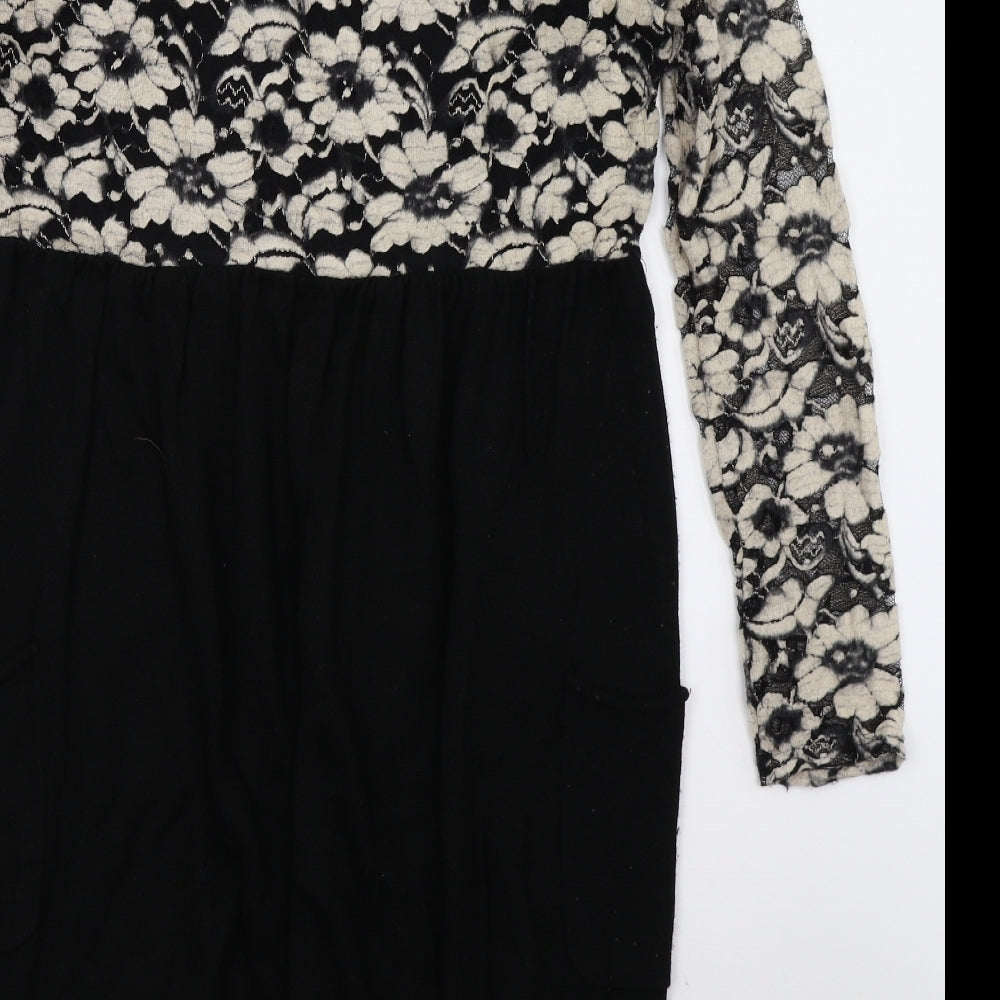 Mint Velvet Womens Black   A-Line  Size 14