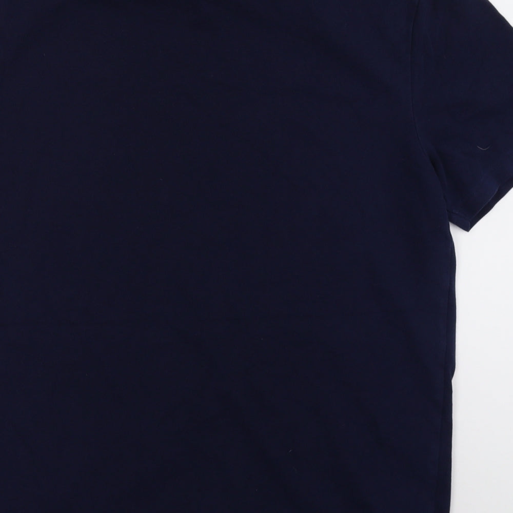 River Island Mens Blue    T-Shirt Size M